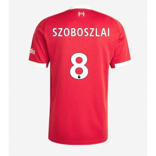 Billige Fotballdrakt Liverpool Dominik Szoboszlai #8 Replika Hjemmedrakt 2025-26 Kortermet Billige Fotballdrakt Liverpool Dominik Szoboszlai #8 Replika Hjemmedrakt 2025-26 Kortermet